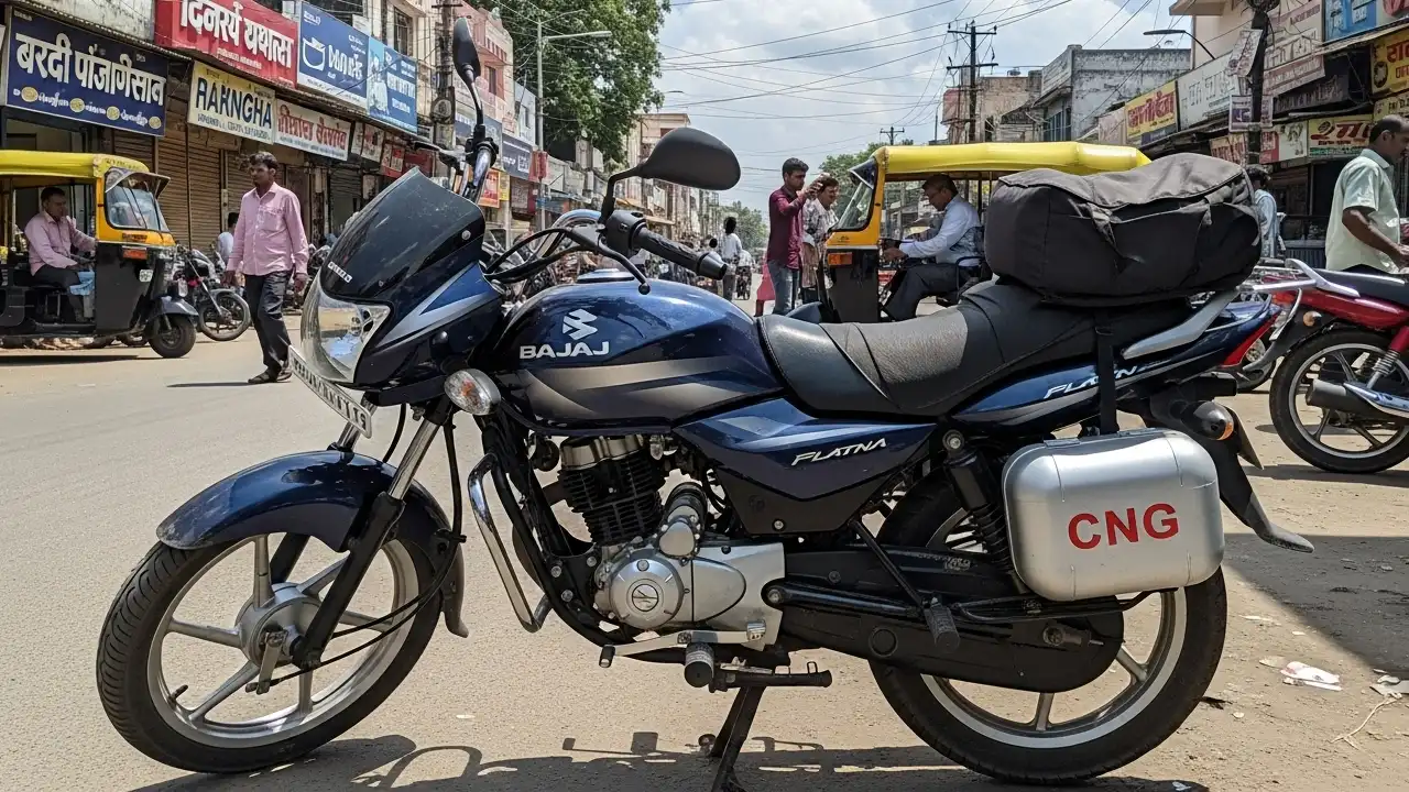 Bajaj Platina CNG Bike