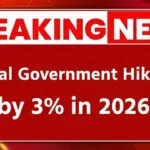 Central Government DA Hike 2026: 3% Increase Brings Salary Relief for Employees and Pensioners
