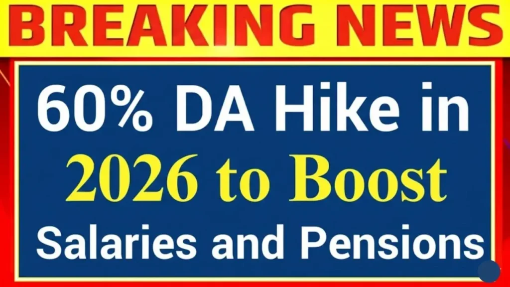 60% DA Hike in 2026