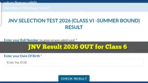 Navodaya Result 2026