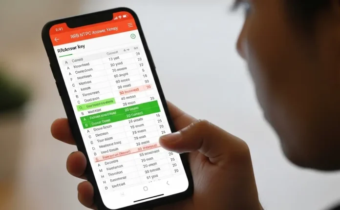 RRB NTPC Answer Key 2026