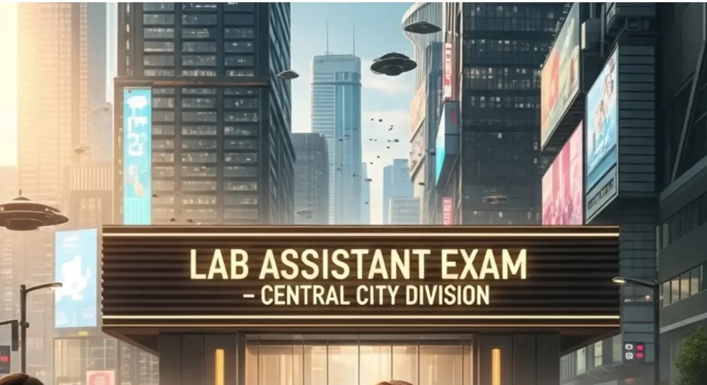 Lab Assistant Exam City