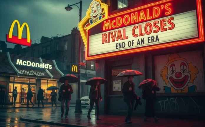 McDonald Rival Closes