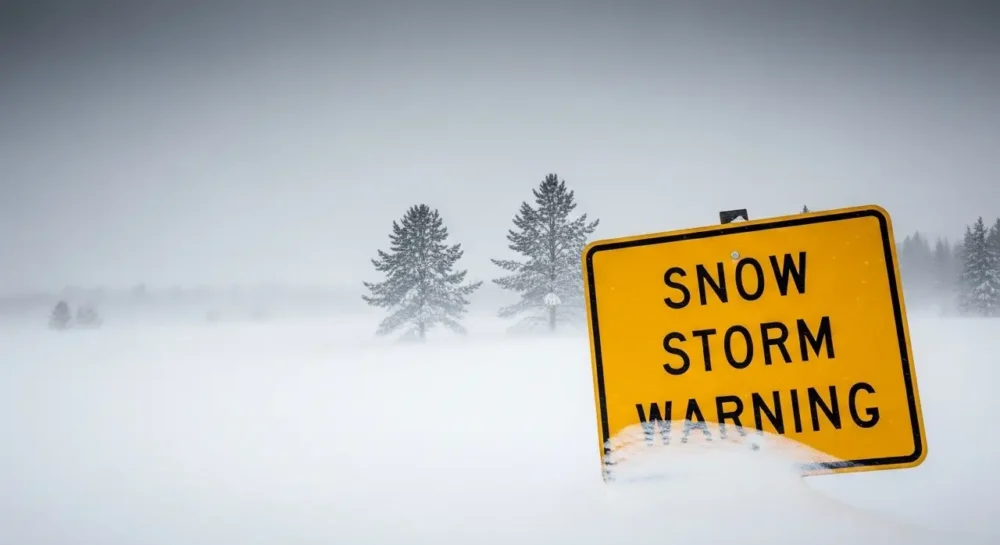 Snow Storm Warning