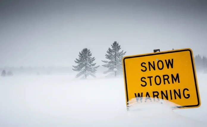 Snow Storm Warning
