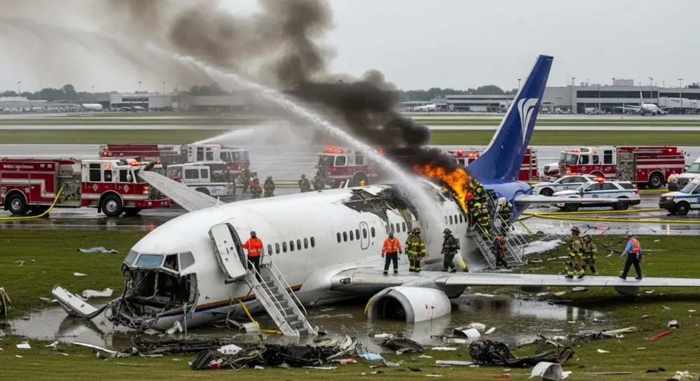Newark Airport Plane Crash