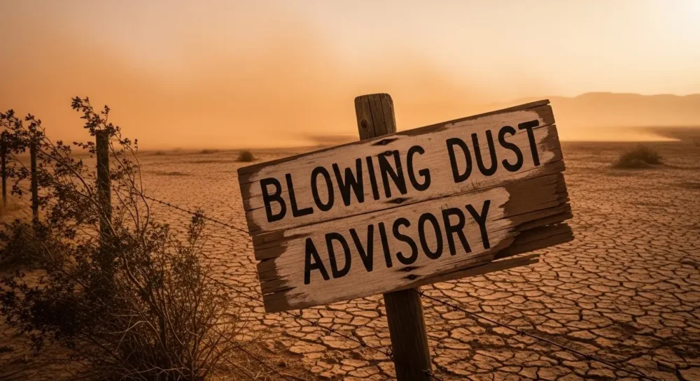 Blowing Dust Advisory Chicago
