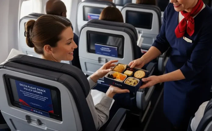 Delta Flight Snack Policy Update