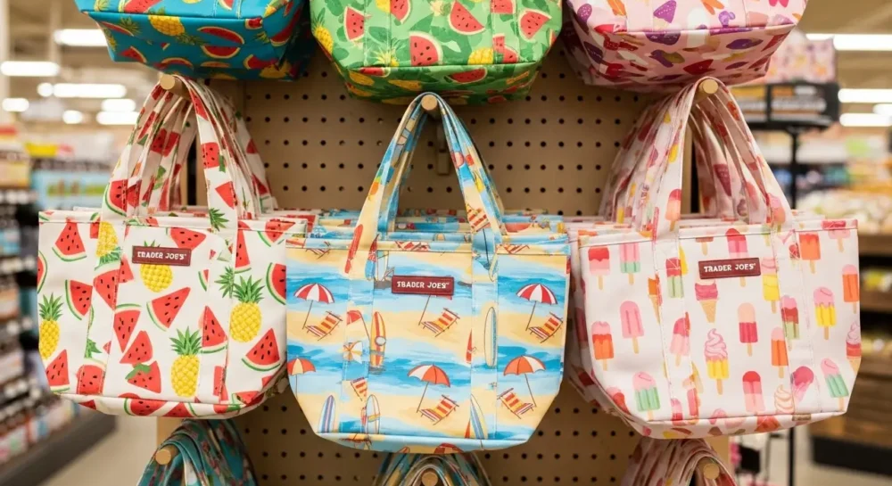 Trader Joe's Releases New Summer-Themed Mini Insulated Tote Bags