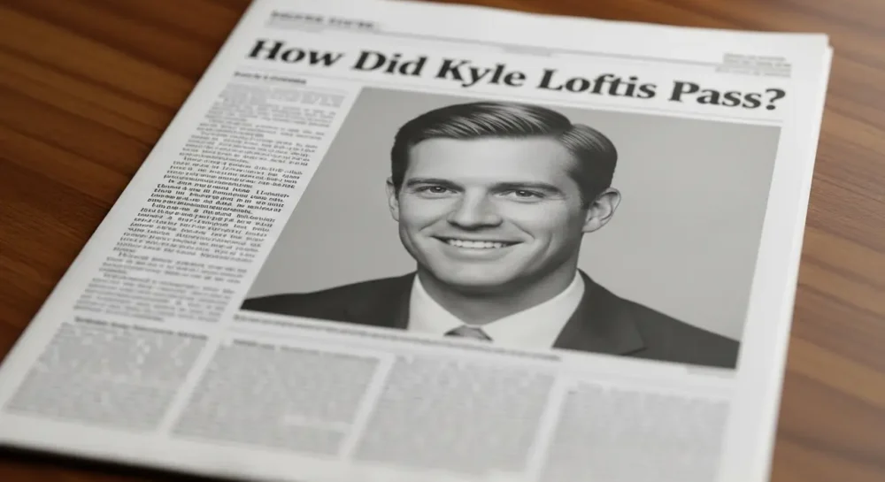How Did Kyle Loftis Pass