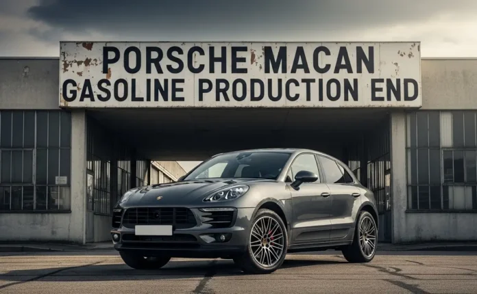 Porsche Macan Gasoline Production End