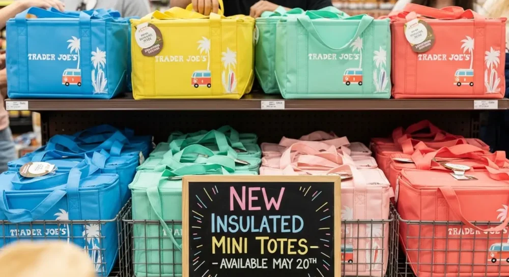 Trader Joe's Releases New Insulated Mini Totes on May 20