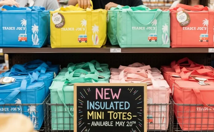 Trader Joe's Releases New Insulated Mini Totes on May 20