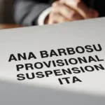 ana barbosu provisional suspension ita: Full Story, Facts, and What Happens Next