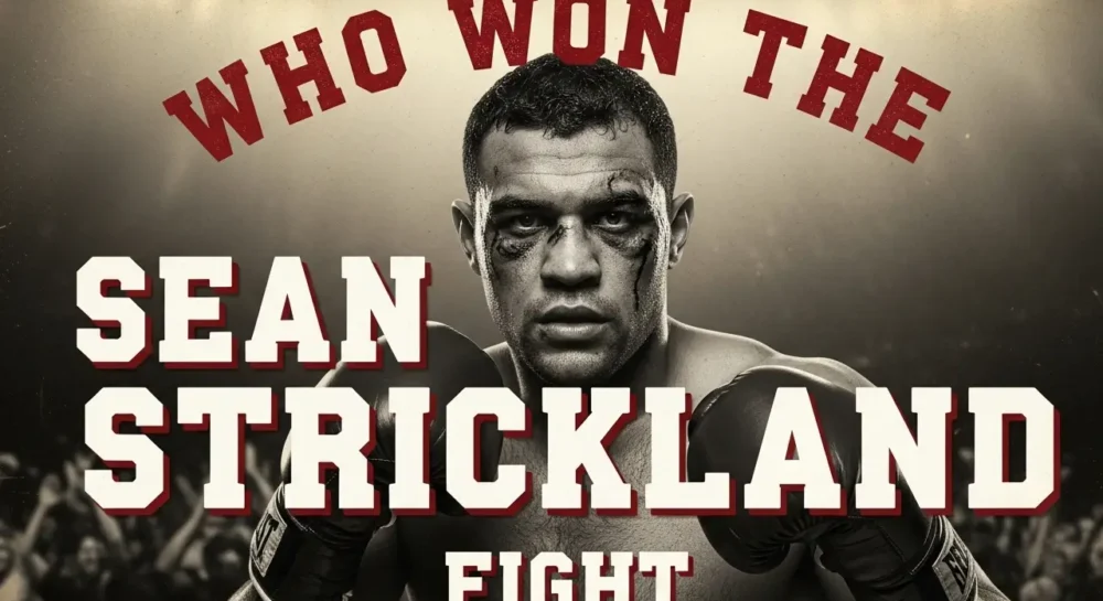 Who Won the Sean Strickland Fight