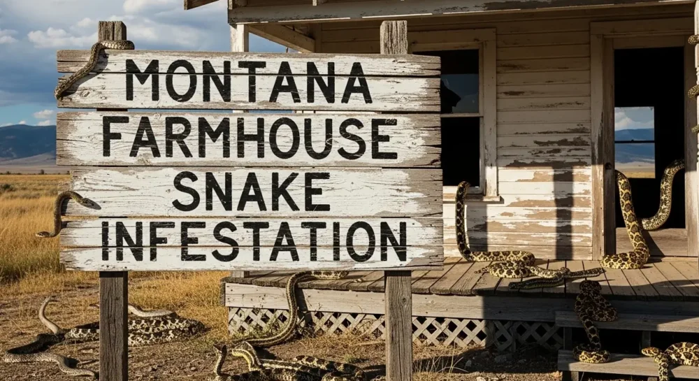 Montana Farmhouse Snake Infestation