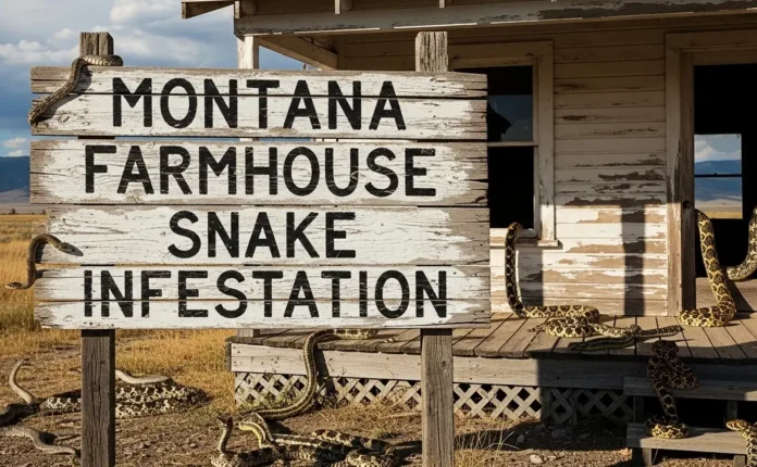 Montana Farmhouse Snake Infestation