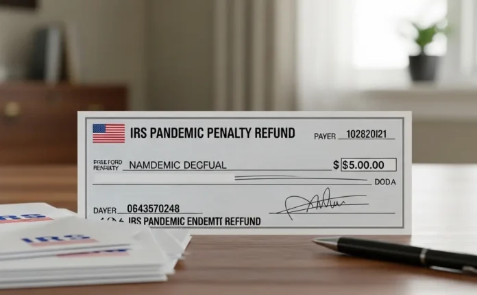 IRS Pandemic Penalty Refund