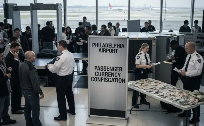 Philadelphia Airport Passenger Currency Confiscation