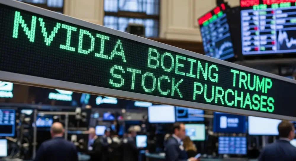 Nvidia, Boeing, and Trump-Linked Stock Purchases
