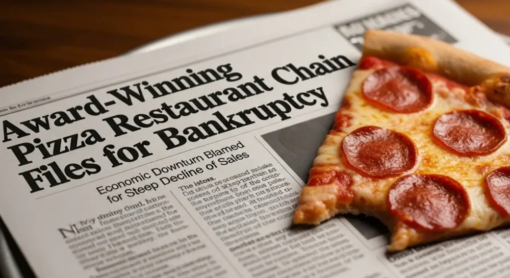 Award-Winning Pizza Restaurant Chain Files for Bankruptcy