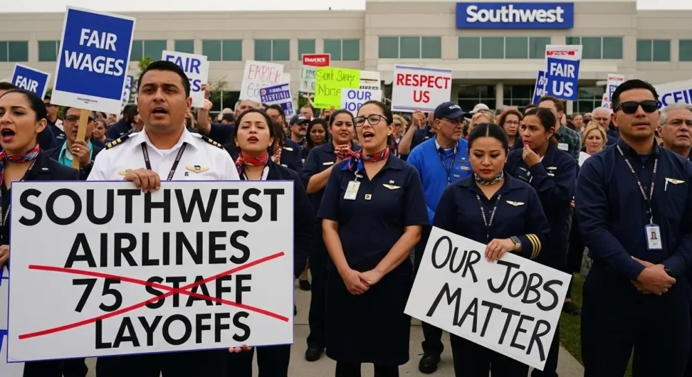 Southwest Airlines Announces 75 Staff Layoffs: What It Means for Employees and the Aviation Industry